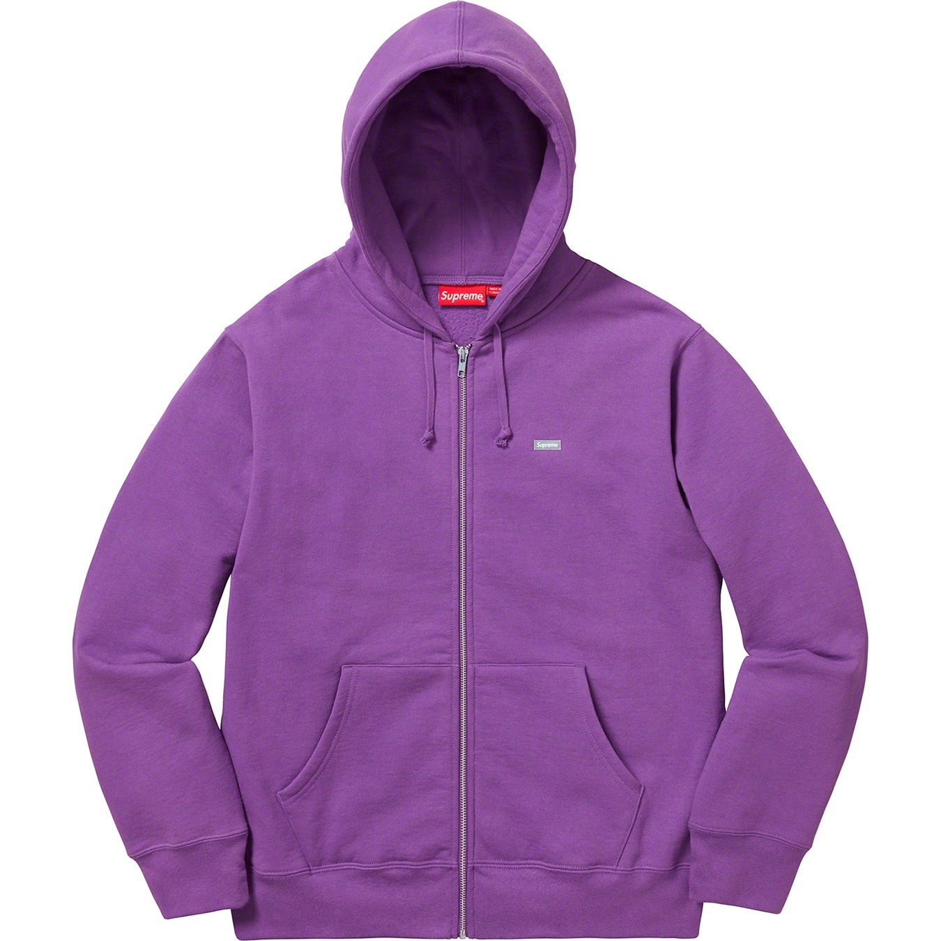 Reflective Small Box Zip Up Sweatshirt view 18